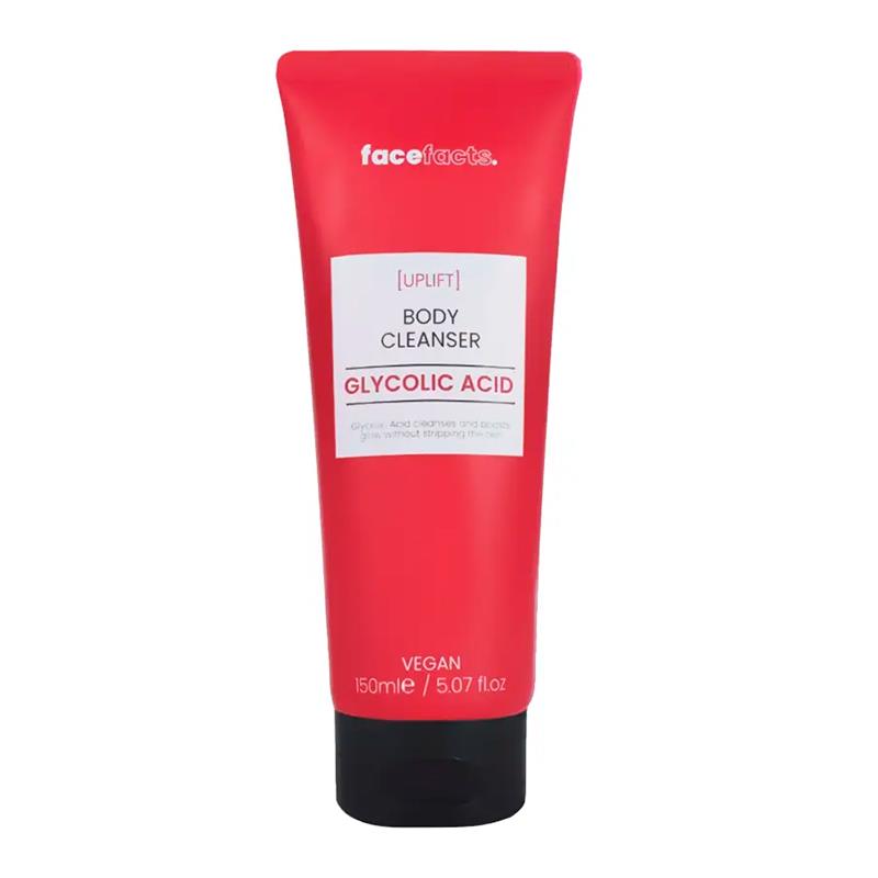 LIMPADOR CORPORAL EM GEL FACE FACTS BODY CLEANSER GLYCOLIC ACID 150ML