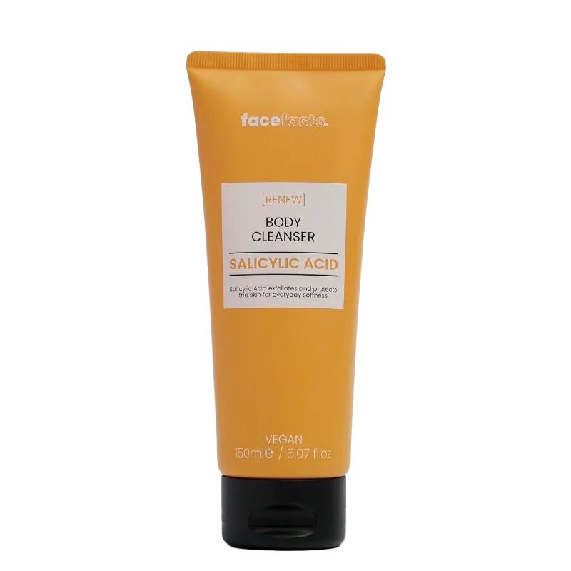 LIMPADOR CORPORAL EM GEL FACE FACTS SPA BODY CLEANSER SALICYLIC ACID 150ML
