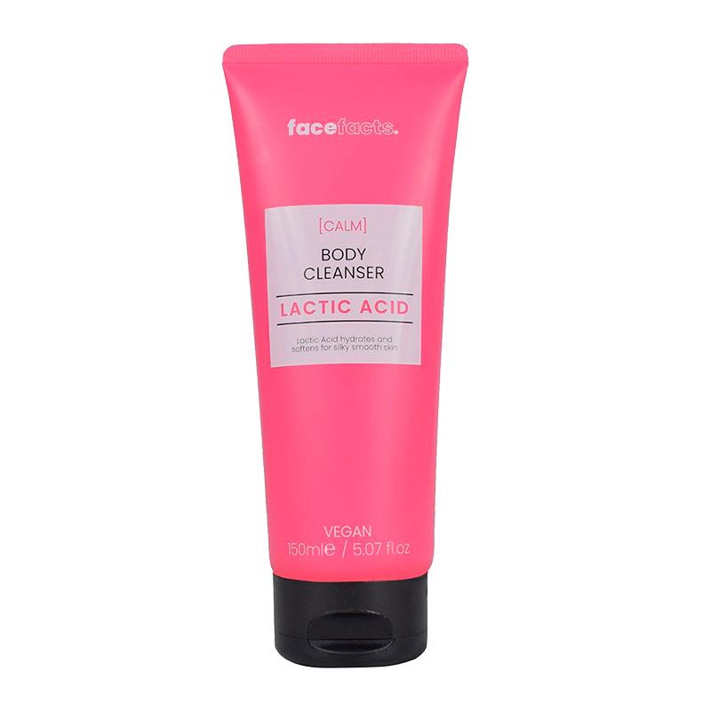 LIMPADOR CORPORAL EM GEL FACE FACTS SPA BODY CLEANSER LACTIC ACID 150ML
