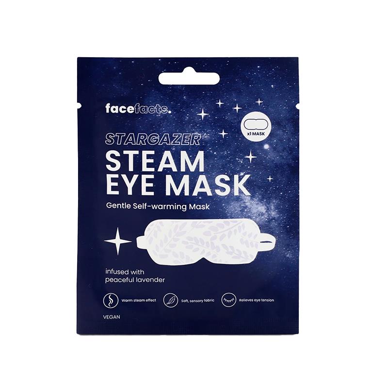 MASCARA OCULAR FACE FACTS STARGAZER STEAM EYE MASK 3UN