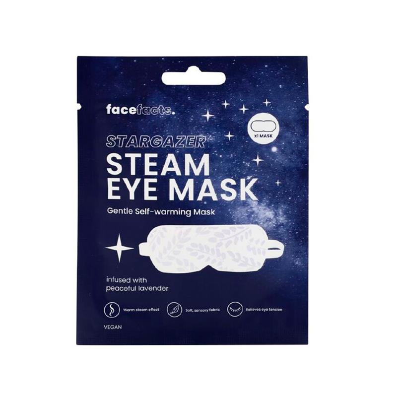 MASCARA OCULAR DE VAPOR AUTOAQUECIVEL FACE FACTS STARGAZER STEAM EYE MASKS