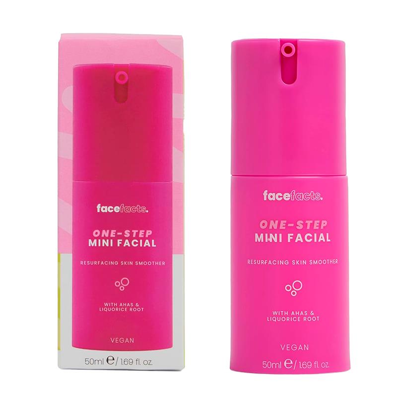 TRATAMENTO FACIAL FACE FACTS SKINCARE ONE STEP MINI FACIAL 50ML