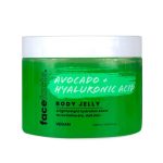 CREME HIDRATANTE CORPORAL 300ML "FACE FACTS BODY JELLY MOISTURISER AVOCADO | HYALURONIC ACID " MARCA QUEST