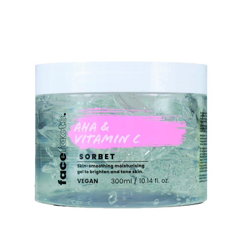 CREME HIDRATANTE CORPORAL FACE FACTS BODY SORBET MOISTURISER AHA VITAMIN C 300ML