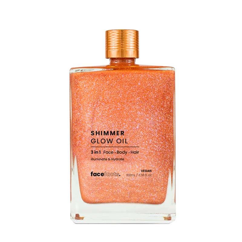 OLEO CORPORAL FACE FACTS SHIMMER GLOW OIL GOLD 100ML