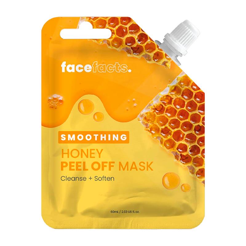 MASCARA FACIAL ESFOLIANTE FACE FACTS POUCHES PEEL OFF MASK HONEY 60ML