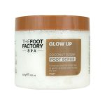 ESFOLIANTE PARA PES 400G "THE FOOT FACTORY FOOT SCRUB COCONUT SUGAR " MARCA QUEST