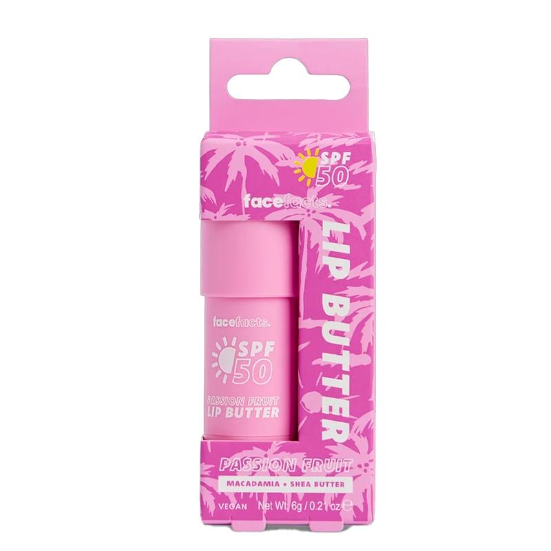 HIDRATANTE LABIAL FACE FACTS LIP BUTTER PASSION FRUIT GLOW FPS50 6G
