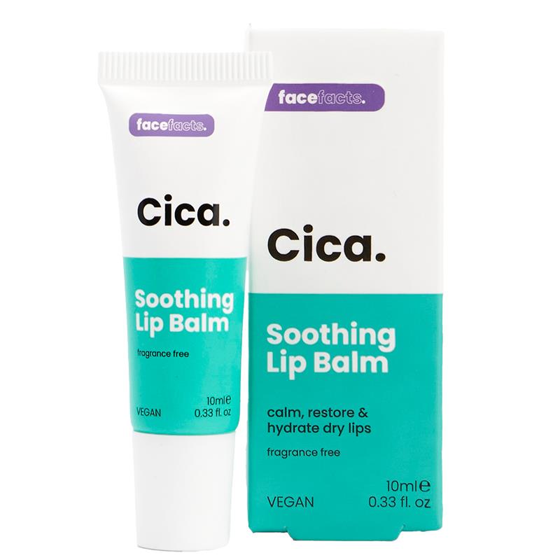 HIDRATANTE LABIAL FACE FACTS CICA SOOTHING LIP BALM 10ML