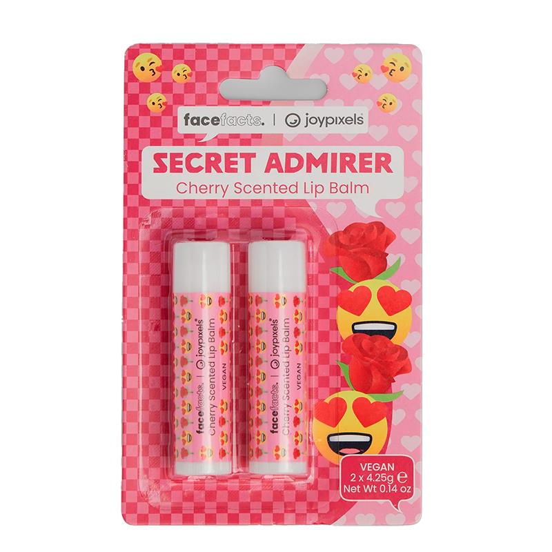 HIDRATANTE LABIAL FACE FACTS X JOYPIXELS LIP BALMS SECRET ADMIRER 2UN X 4.25G