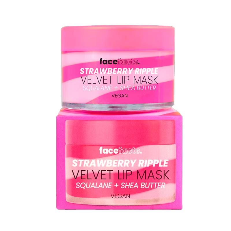 MASCARA LABIAL FACE FACTS SWIRL LIP MASK STRAWBERRY 20G