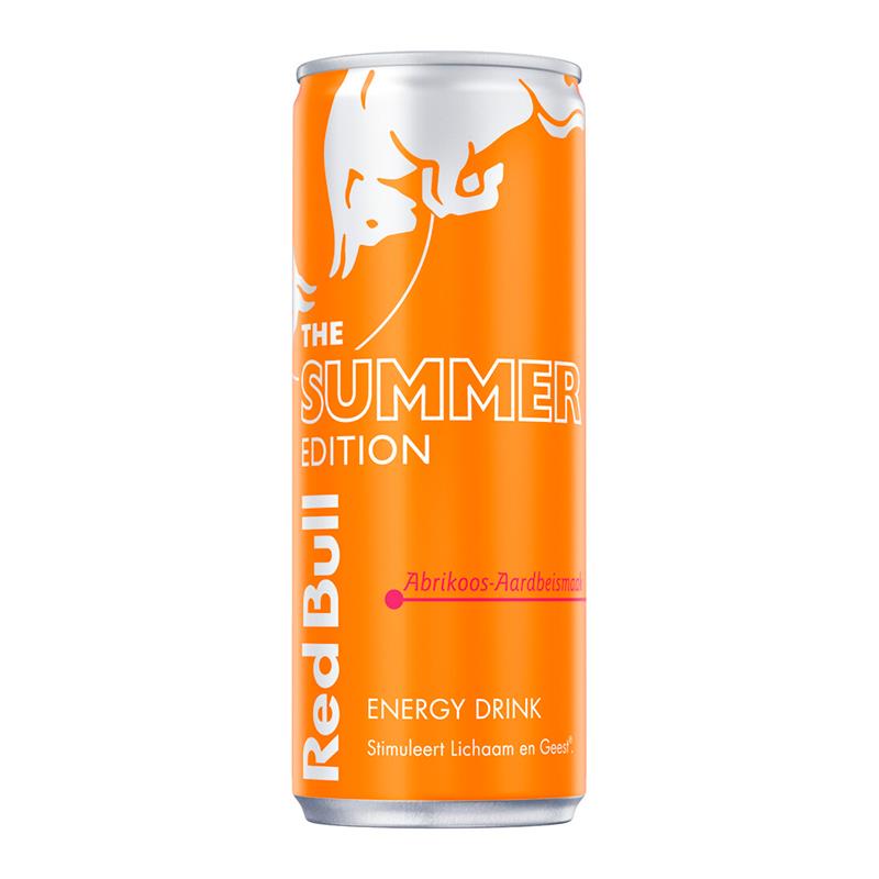 BEBIDA ENERGETICA RED BULL THE AMBER EDITION STRAWBERRY APRICOT 250ML