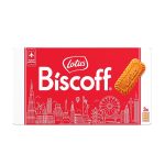 Biscoitos com Recheio Sabor Baunilha Lotus Biscoff Sandwich Biscuits 3x140gr Lotus