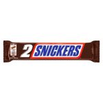 Barra de Chocolate recheado Snickers 2Pack 80gr Marca Snickers