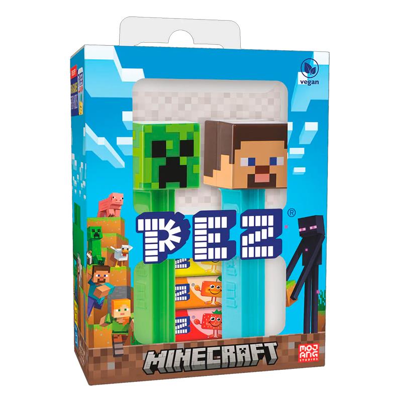 PASTILHA DOCE PEZ TWINPACK MINECRAFT 34G