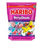 Saco de Balas de Goma Haribo Berry Clouds Party Size 650gr Marca Haribo