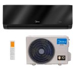Aparelho de Ar Condicionado do tipo Splytsystem MIDEA INVERTER 18000 BTUs Black Panel