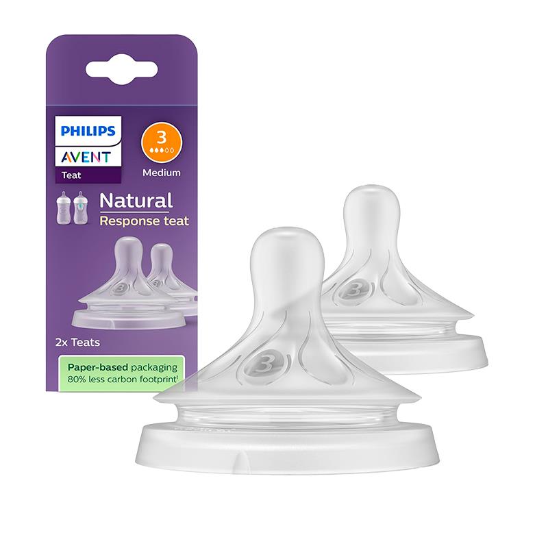 BICO PHILIPS AVENT NATURAL 3.0 P/MAMADEIRA FLUXO MEDIO SCY963/02 2UN