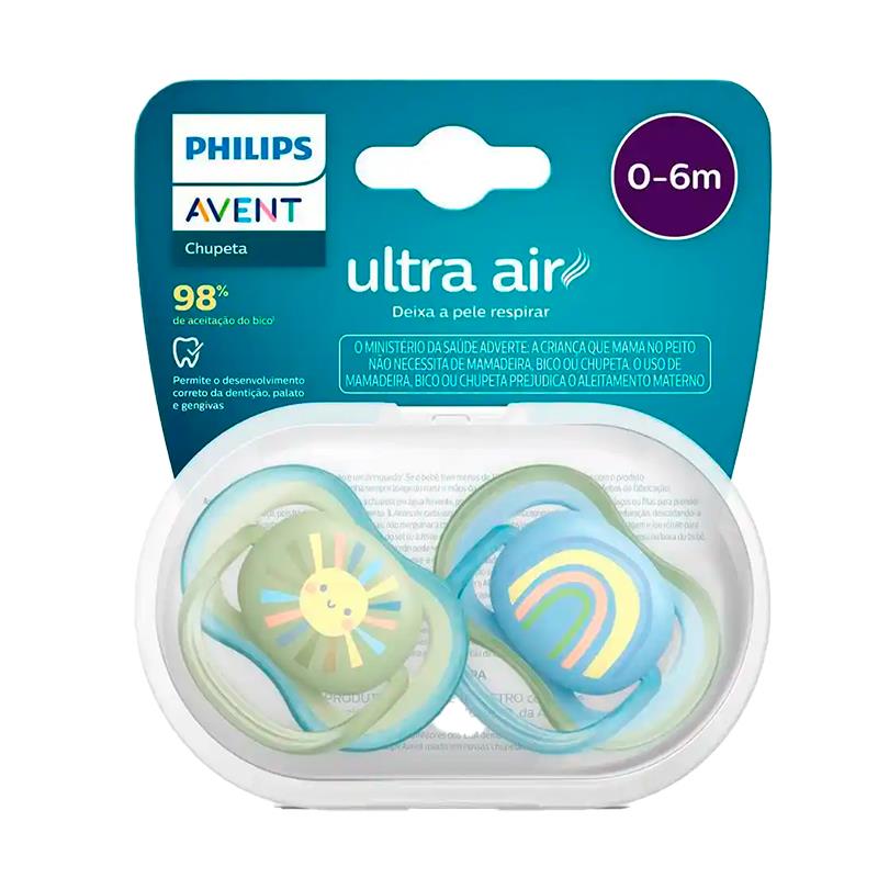 CHUPETA PHILIPS AVENT ULTRA AIR SCF085/58 MENINO