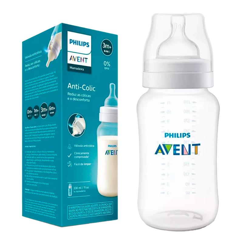MAMADEIRA PHILIPS AVENT ANTICOLIC SCY106/01 330ML