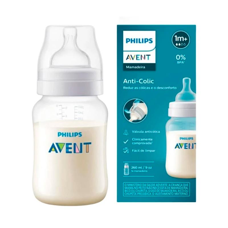 MAMADEIRA PHILIPS AVENT ANTICOLIC SCY103/01 260ML
