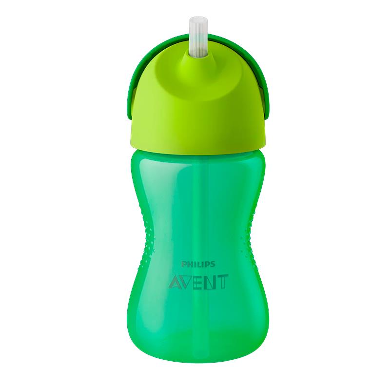 COPO PHILIPS AVENT C/CANUDO SCF798/01 300ML VERDE