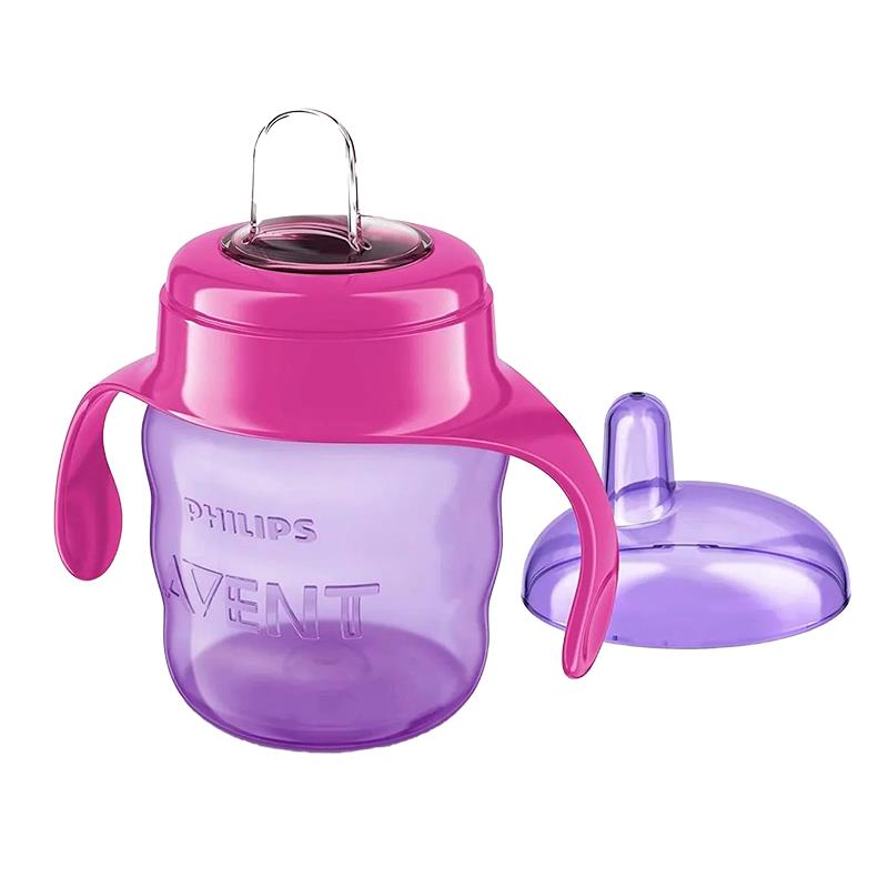 COPO PHILIPS AVENT C/BICO RIGIDO SCF551/03 200ML ROXO