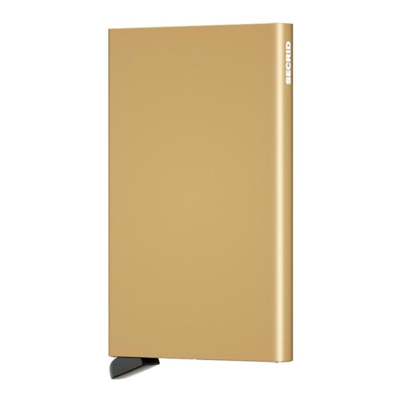 CARTEIRA UNISSEX SECRID CARD PROTECTOR CGOLD MINIMALISTA DOURADO