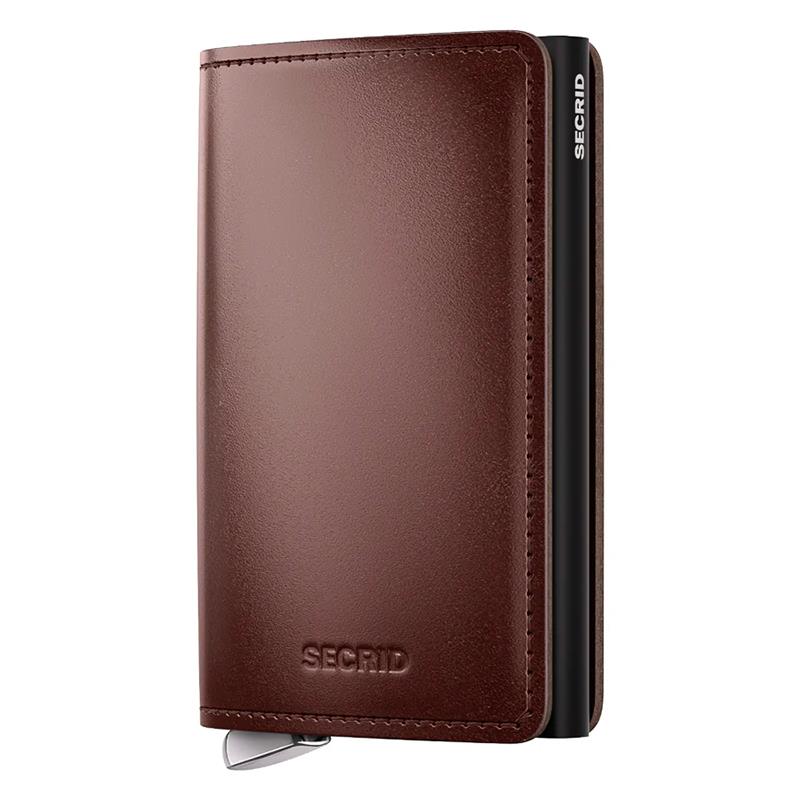 CARTEIRA UNISSEX SECRID MINI SLIM DOCK SDU DARK BROWN