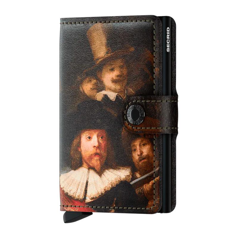 CARTEIRA UNISSEX SECRID MINI REMBRANDT VAN RIJN THE NIGHT WATCH 1642