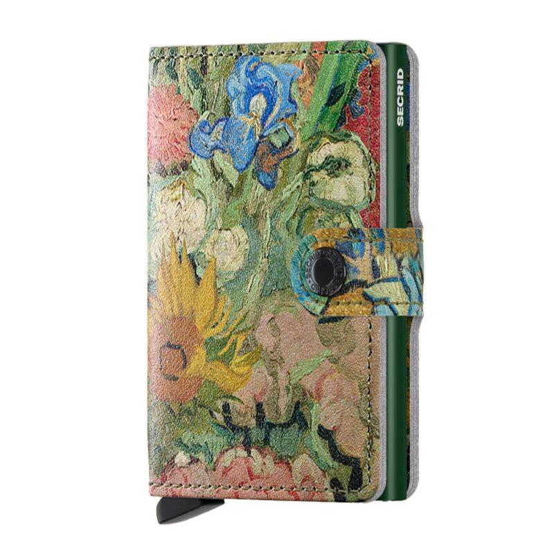 CARTEIRA UNISSEX SECRID MINI VAN GOGH VINCENTS FLOWERS BOUQUET