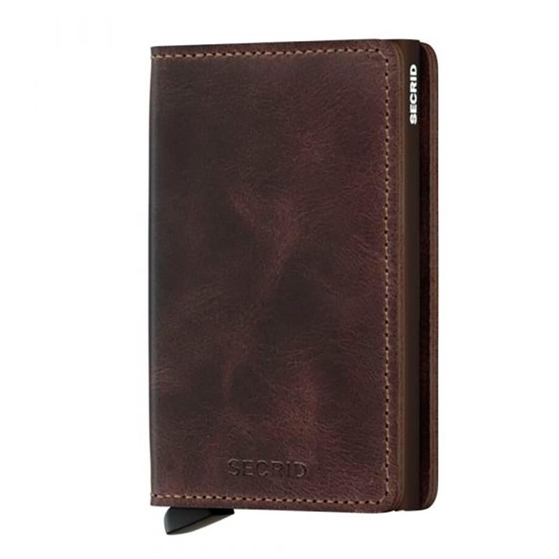 CARTEIRA UNISSEX SECRID SLIM WALLET SVCHOCOLATE VERDE MARROM