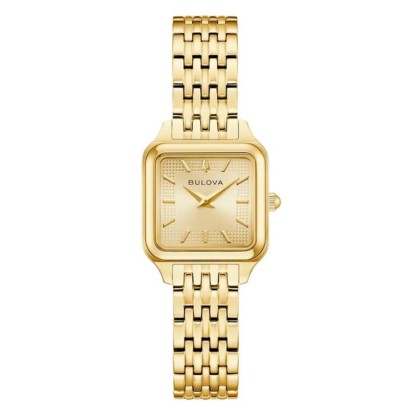RELOGIO DE PULSO FEMININO BULOVA 31MM 97L191 DOURADO