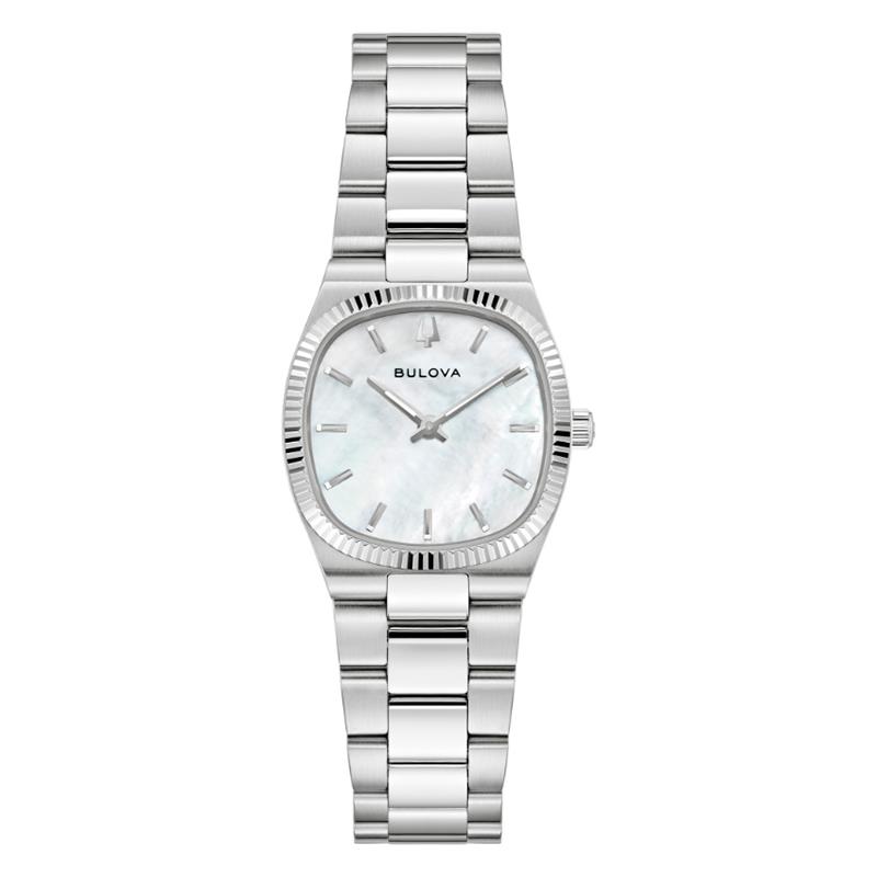 RELOGIO FEMININO BULOVA 24MM 96L353 PRATA