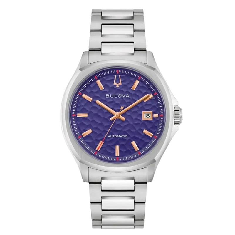 RELOGIO MASCULINO BULOVA 39MM 96B484 PRATA