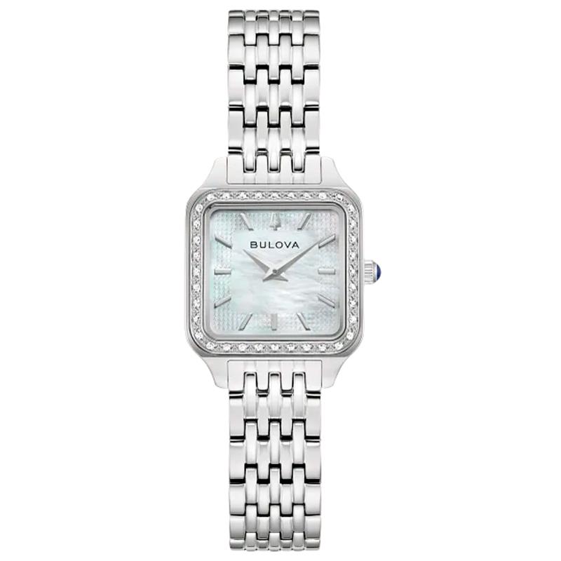 RELOGIO FEMININO BULOVA 34MM 96R256 PRATA
