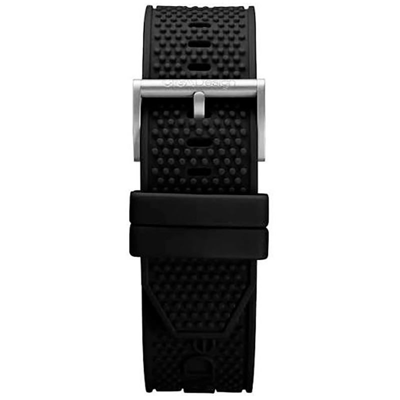 PULSEIRA P/RELOGIO CIGA DESIGN COURO BD W001 PRETO