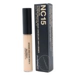 MAQUIAGEM CORRETIVO LIQUIDO FACIAL MAC SF 24HOUR SMOOTH WEAR NW15 MARCA 7ML