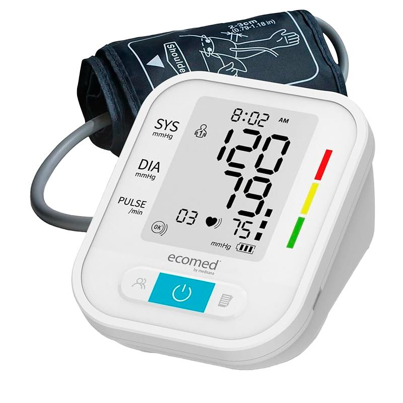 MONITOR DE PRESSAO ARTERIAL DE BRACO ECOMED BY MEDISANA BU 95E