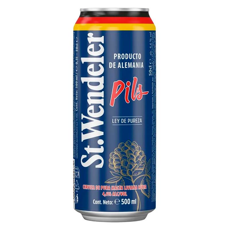 CERVEJA ST. WENDELER LATA 500ML 4,6%