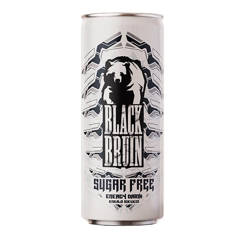 ENERGETICO BLACK BRUIN SEM ACUCAR 250ML