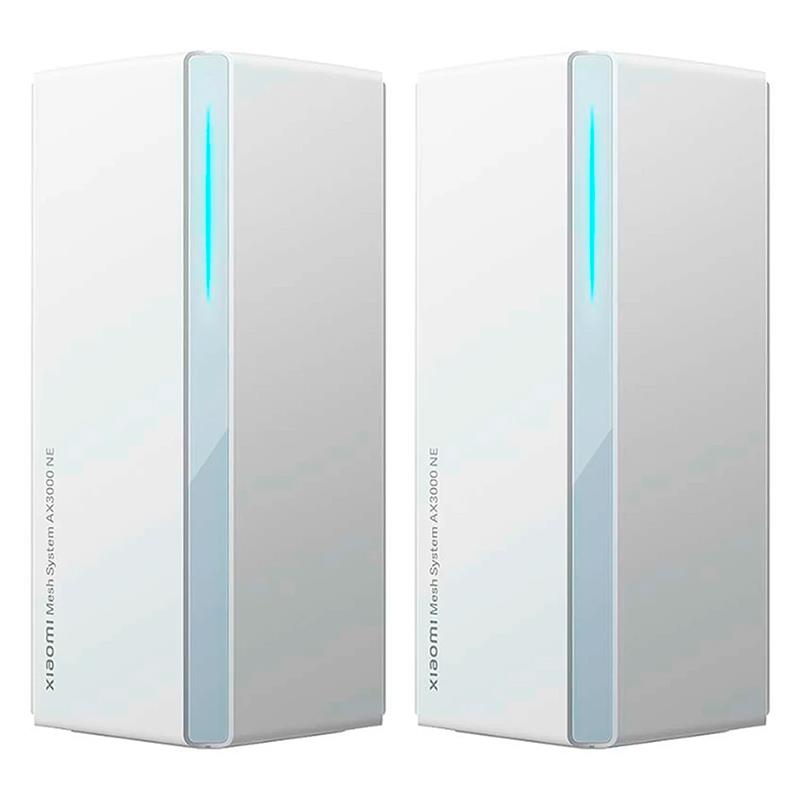 ROTEADOR XIAOMI MESH AX3000 NE WIFI 6 DUAL BAND 2.4GHZ/5.0GHZ (2PACK) DVB4458GL BRANCO