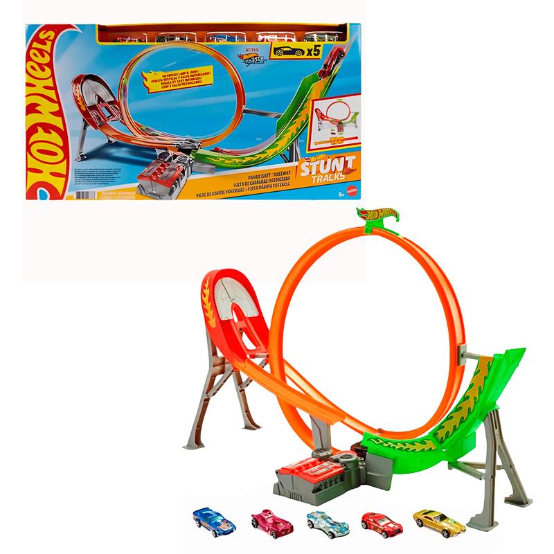 PISTA DE CORRIDA MATTEL HOT WHEELS POWER SHIFT FCF18