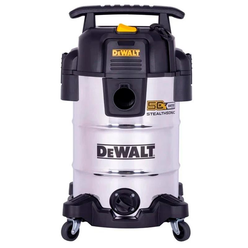 ASPIRADOR DE PO E LIQUIDOS SILENCIOSO DEWALT STEALTHSONIC 28L 4 HP DXV08S-QTA