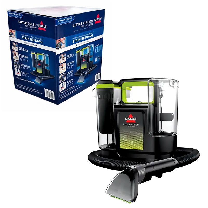 ASPIRADOR HIGIENIZADOR DE CARPETES E ESTOFADOS BISSELL LITTLE GREEN MULTICLEAN