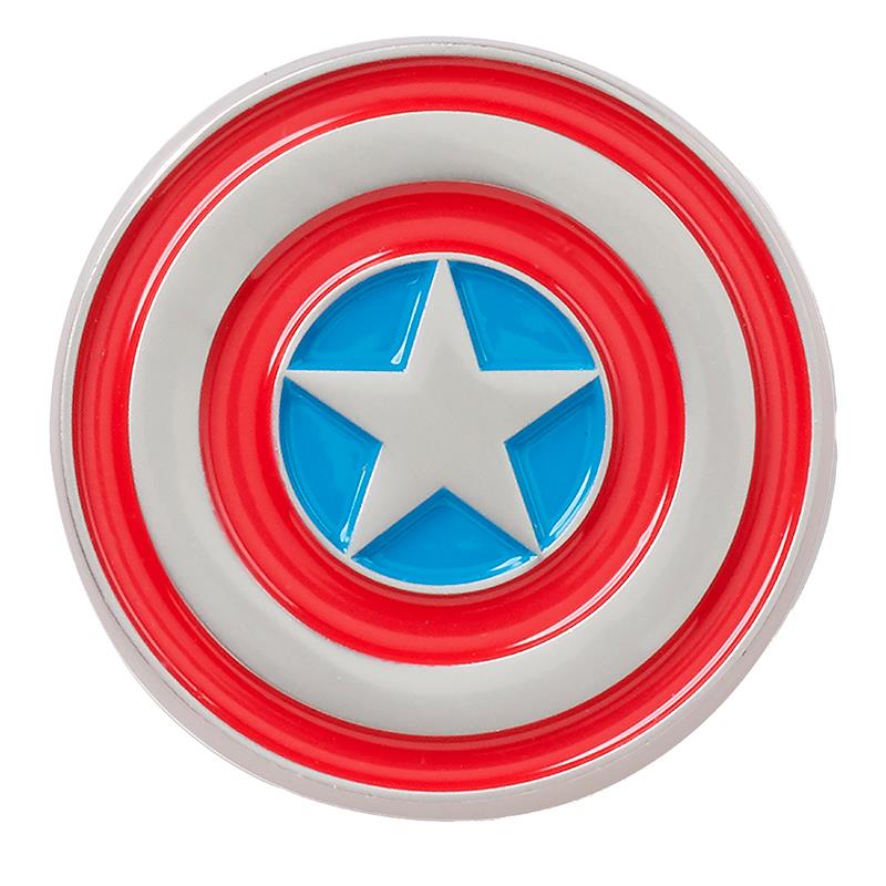 BROCHE P/CROCS JIBBITZ ESCUDO DO CAPITAO AMERICA 1