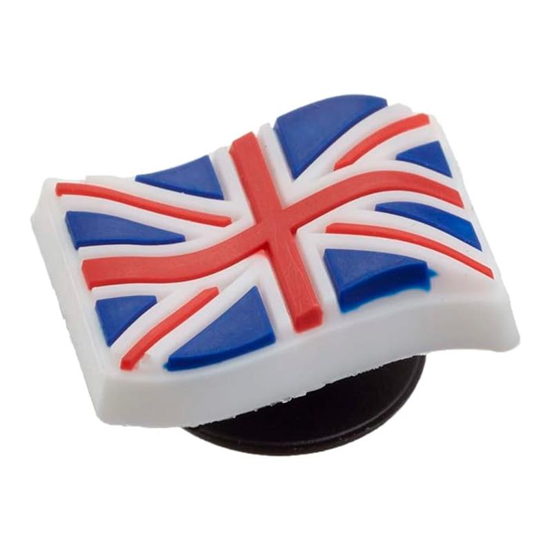 BROCHE P/CROCS JIBBITZ GREAT BRITAIN FLAG