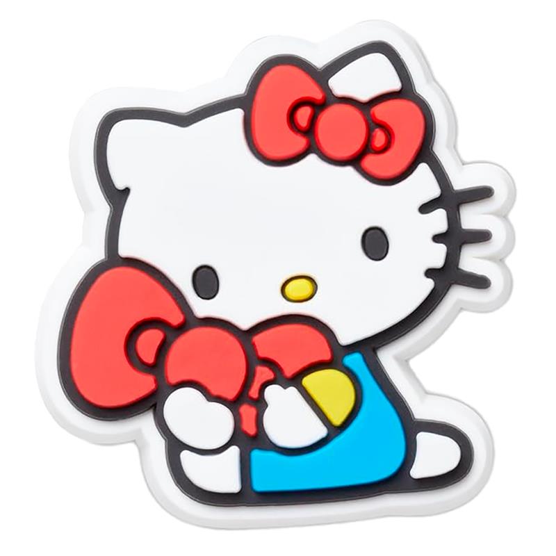 BROCHE P/CROCS JIBBITZ HELLO KITTY SITTING