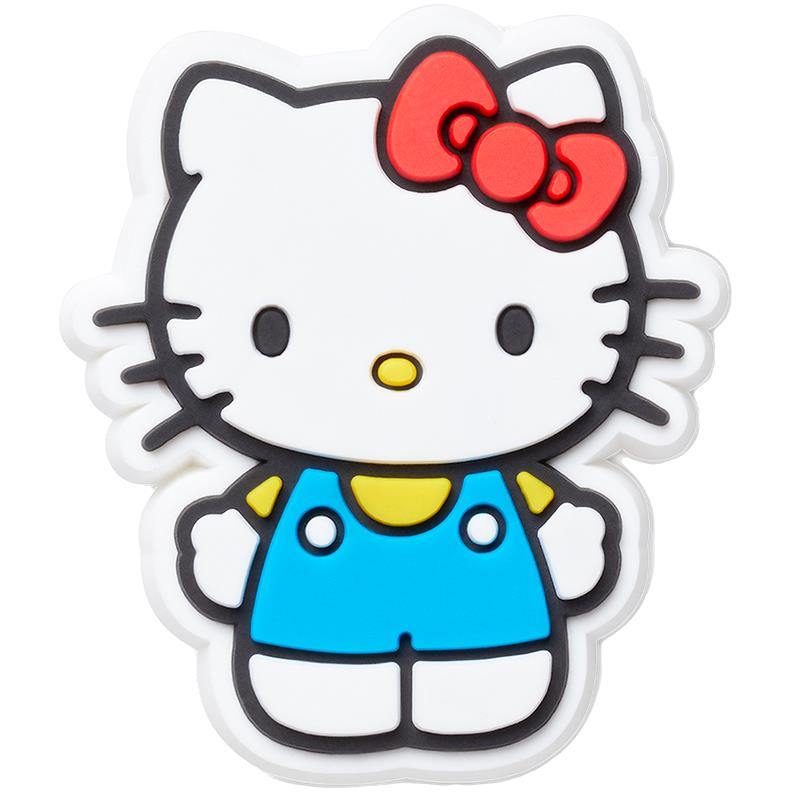 BROCHE P/CROCS JIBBITZ HELLO KITTY WAVING