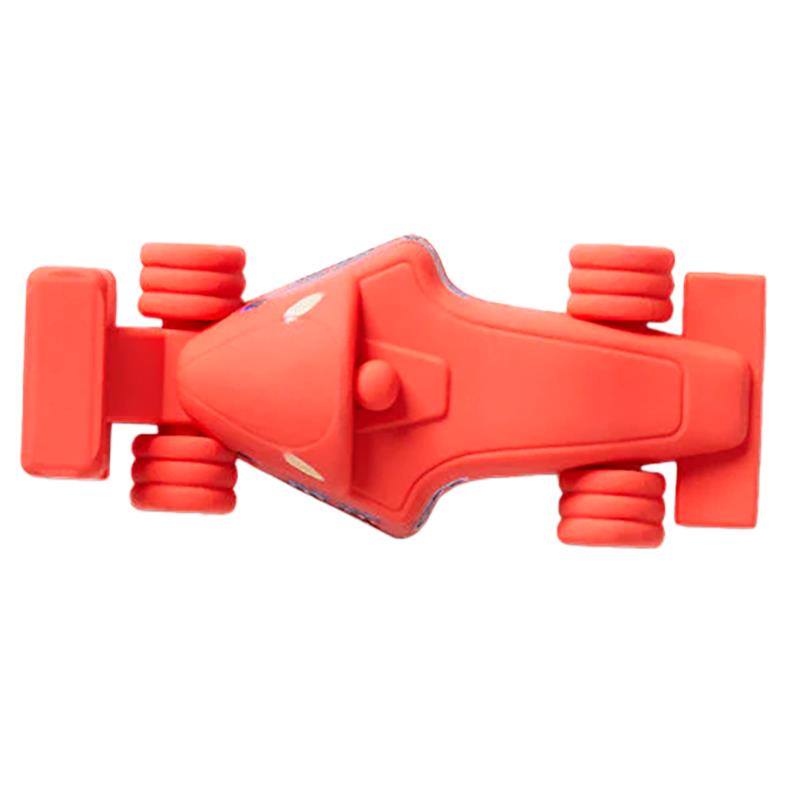 BROCHE P/CROCS JIBBITZ 3D RED RACE CAR